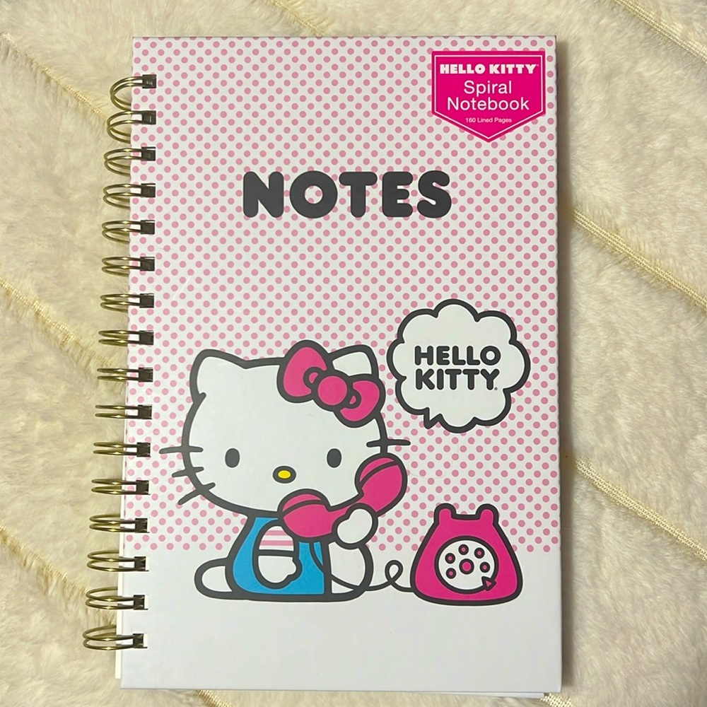 Hello kitty note book new